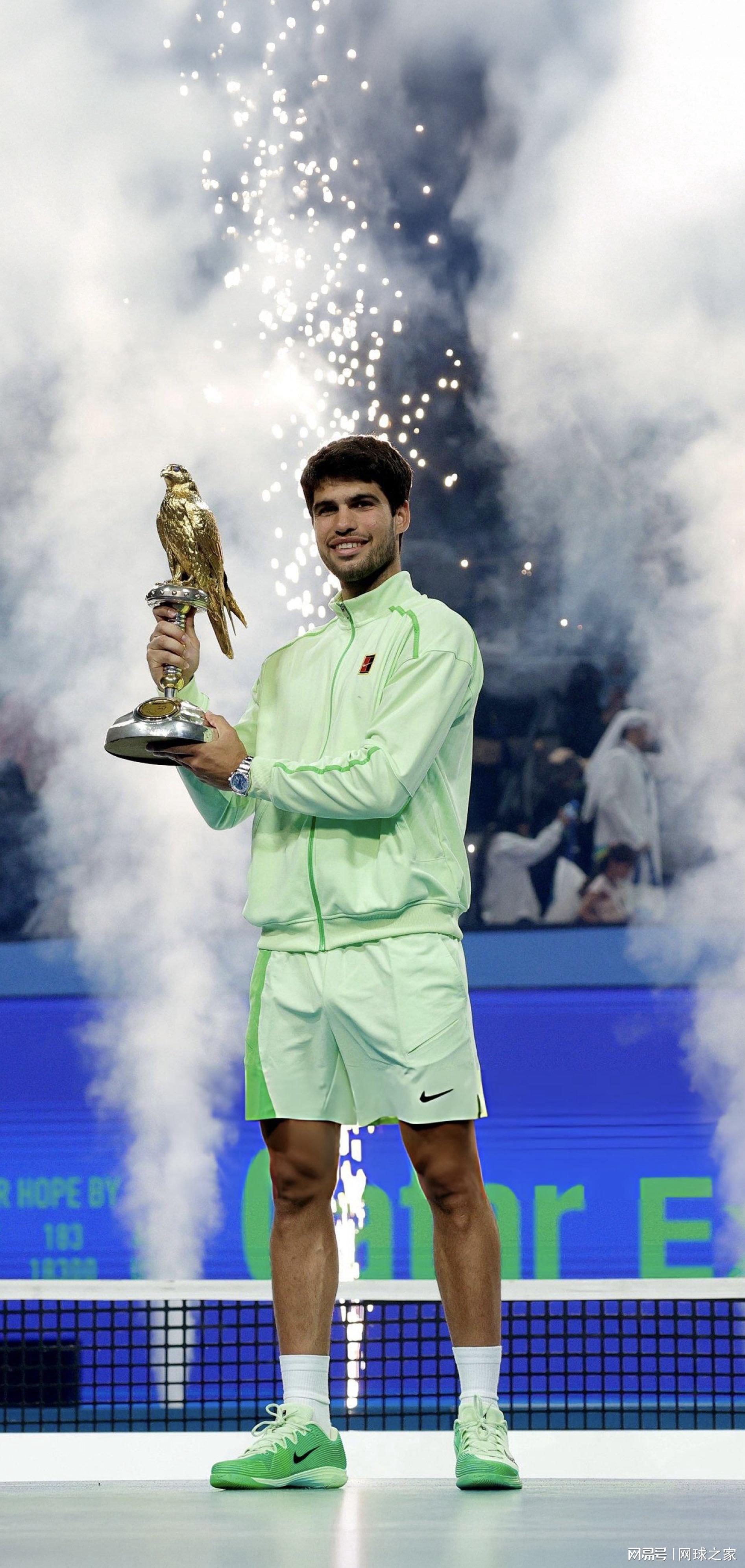 华体会-阿尔卡拉斯多哈夺冠后坦言：成功不仅仅是捧起奖杯